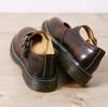 [MIDIRO] Loafers for Women - Mary Shoes - Cute Lolita Style - Suitable for Hakama - Comfortable to Walk In - Thick Sole - Water-Repellent - Quick-Dryi
