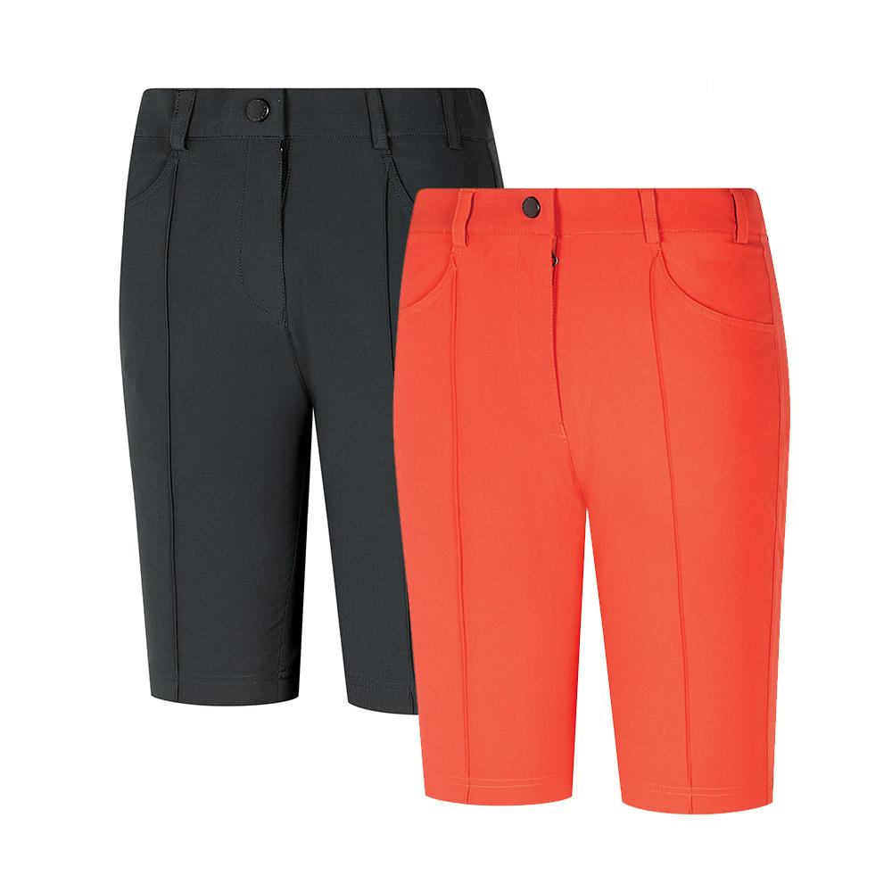 KOLPING Women'S Summer Pocket Quilted Hiking Knee-Length Shorts Sheikhan Kqp0983W