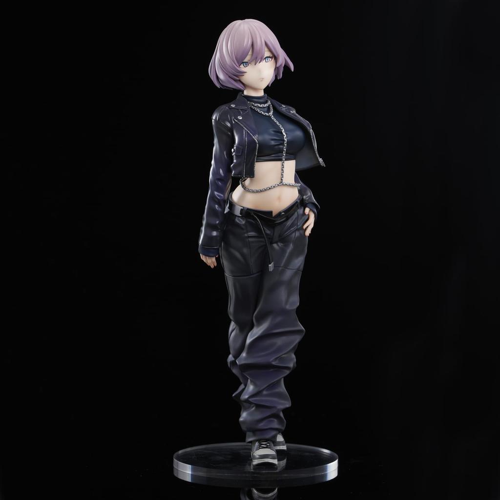 "Gridman Universe" ZOZO BLACK COLLECTION [Mujina] Non-scale PVC & ABS painted finished figure