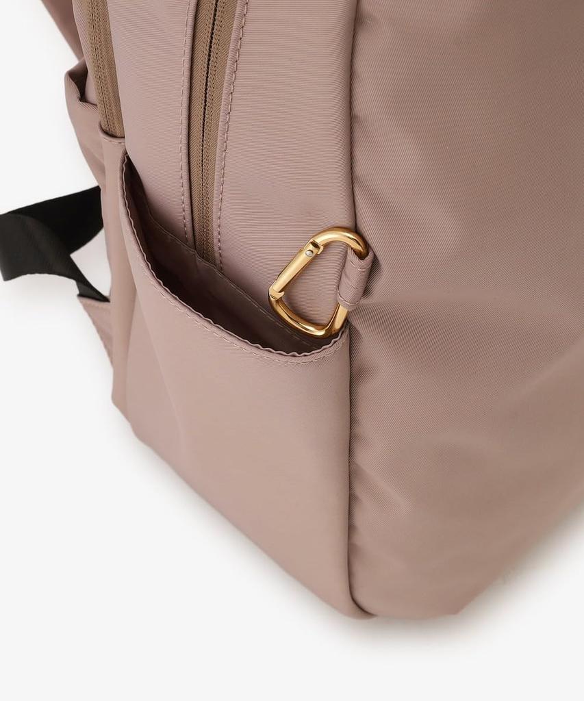 Afternoon Tea Living JR86 Backpack, Water-Repellent Nylon, Pink Beige