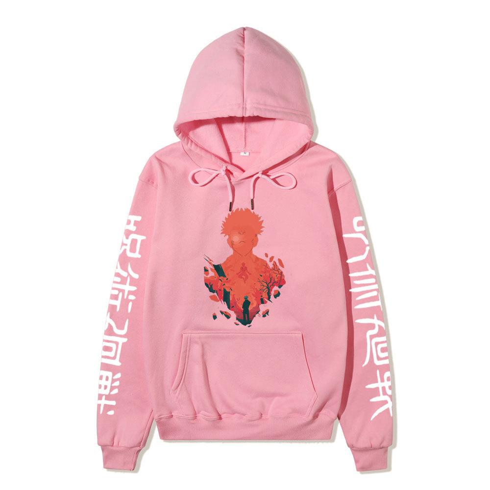 Jujutsu Kaisen Satoru Gojo Anime Graphic Hoodie Unisex Winter Fleece Lined Warm Hooded Sweatshirt Men Women Daily Casual