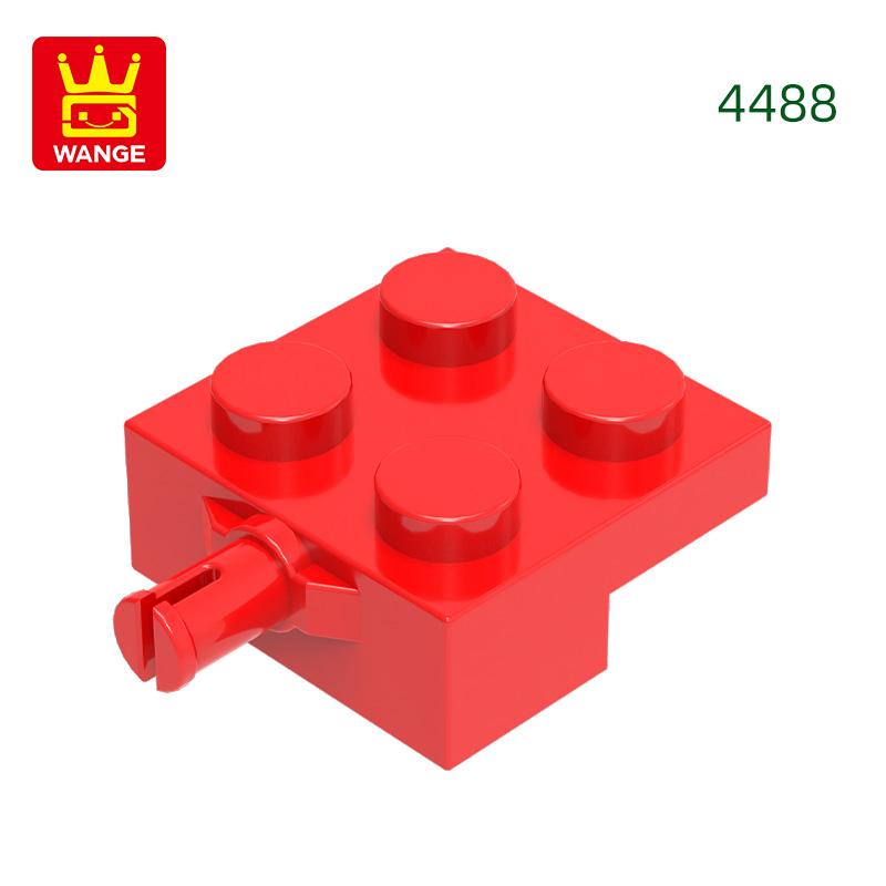 

Non-Toxic 104Pcs/Lot 4488 Wheel Bolt Substrate Building Blocks Moc Compatible With All Brand Bricks Children Toys Gift Box