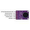 Geräuscharmes MAX9814 Mikrofonvorverstärkermodul 40dB 50dB 60dB Einstellbar Für Entwicklungsplatinen ESP826