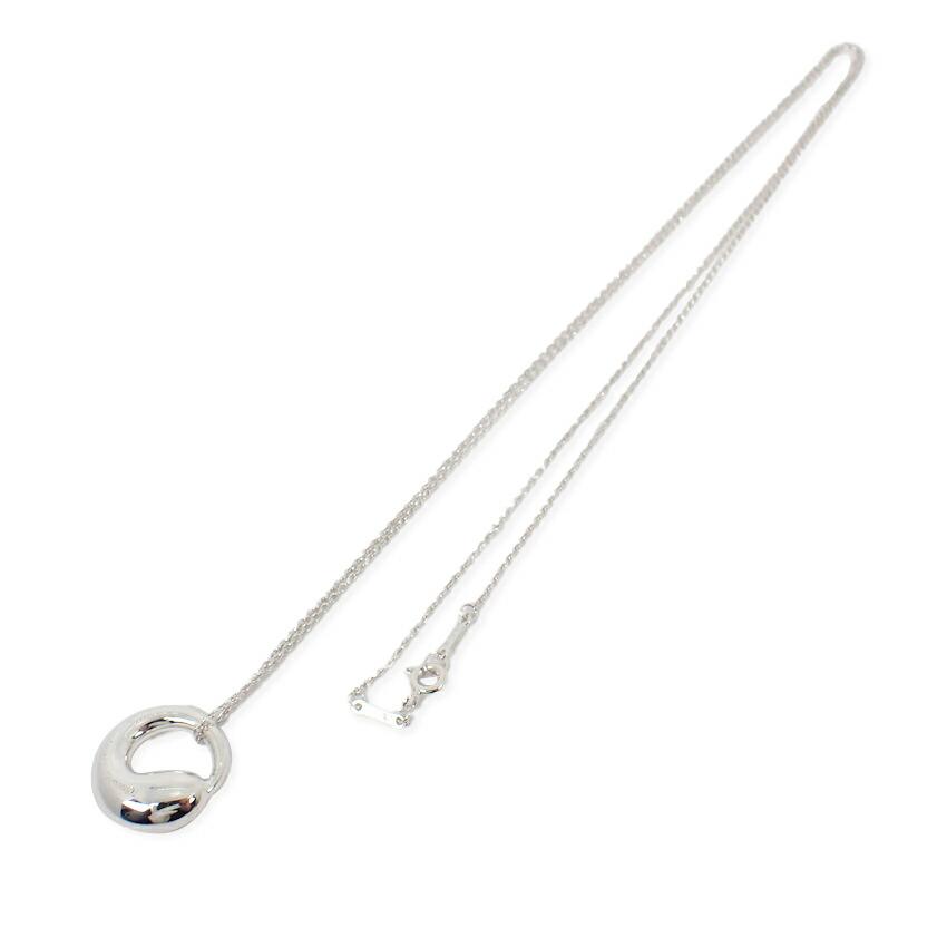 [Used] TIFFANY/Tiffany 925 Eternal Circle Pendant/Necklace/j70-5