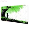 Japanese Samurai And Cherry Blossom Mouse Pad Desk Mat Gaming Mat Rubber AntiSlip Desk Accessories Suitable For Office And Game