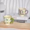 Ceramic Mug High looking Girls Cup Couple Cute Coffee Goblet Cup Household Water Cup Souvenir Gift Box