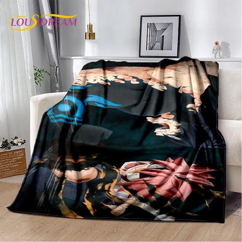 Fairy Tail Japan Anime Cartoon Soft Plush Blanket,Flannel Blanket Throw Blanket for Living Room Bedroom Bed Sofa Picnic Cove Kid