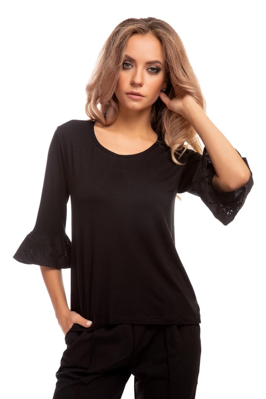 

Блуза Jadea (60636) 42/44(S/M) прозорий колір чорний