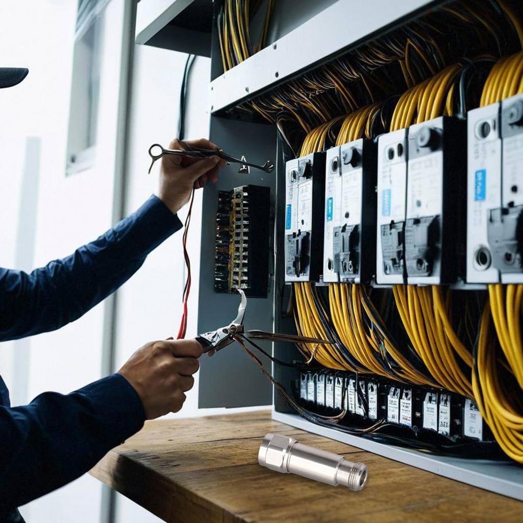 Mini RF Coaxial Attenuator N Type W Male To Female