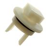 2Pcs Meat Grinder Pinion Parts Mincer Plastic Gear Screw Auger Bushing Coupling Sleeve 418076 For Mfw1501 1545 1550 Mum4 5