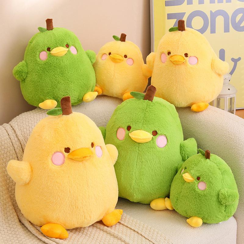 Cute Duck Doll Plush Toy Duck Pear Doll Children Sleeping with Pillows for Girls Holiday Gifts