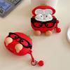 Cute 3D Tomato Shape Case Soft Silicone Protect Cover With Cherry Charm Compatible With AirPod Cover 1/2/3/4/Pro/Pro 2/Pro 3