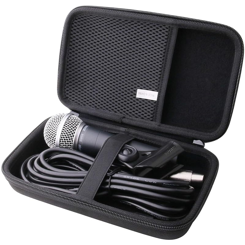 

for dynamic microphone SM58/BETA58A protection carrying case travel storage case -waiyu JP