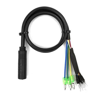 Fahrrad zu Elektro-Bike Conversion Motor Adapter Kabel mit Buchse 6 Pin Hall-Sensor und