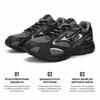 Mizuno Speed 2K Pohodlné Trendy Sportovní Síťovina Tlumící Nárazy Prodyšné Protiskluzové Nízké Běžecké Boty Unisex tenisky Černá Šedá D1GH222907
