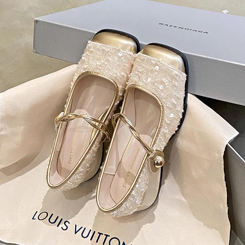 Fashion Women's Mary Janes Shoes 2024 Summer New Fashion Platform High Heels Pumps Female Party Dance Wedding Shoes Female Large Size 40