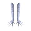 Long Finger Enamel Leather Gloves For Cosplay Event Nails Protection Costume Accessories Arm Sleeves for Halloween Party