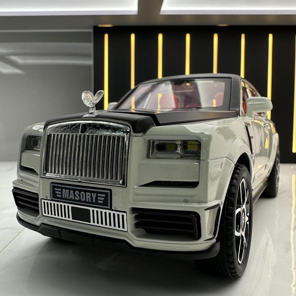 1:24 Rolls Royce Cullinan Mansory Customized Modified Version Alloy Metal Diecast Car Model Collecting Hobbies Gift Children Toy