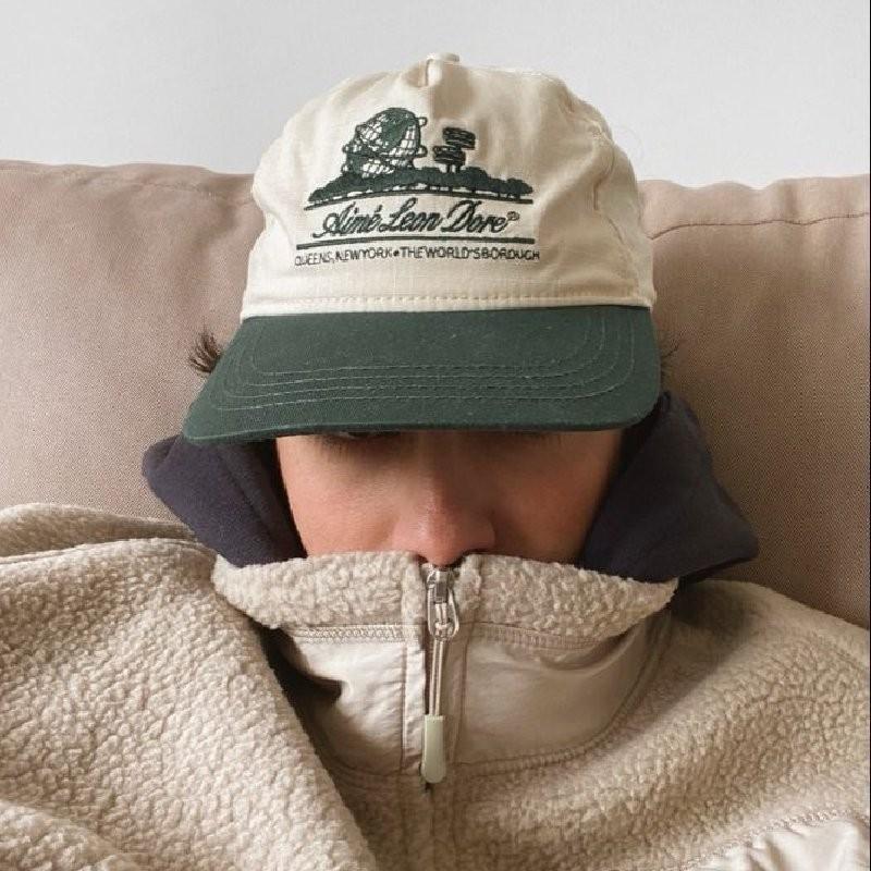 Dore Leon Aime Unisex Justerbar Alfabet Baseballcaps Stor Pustende Størrelse