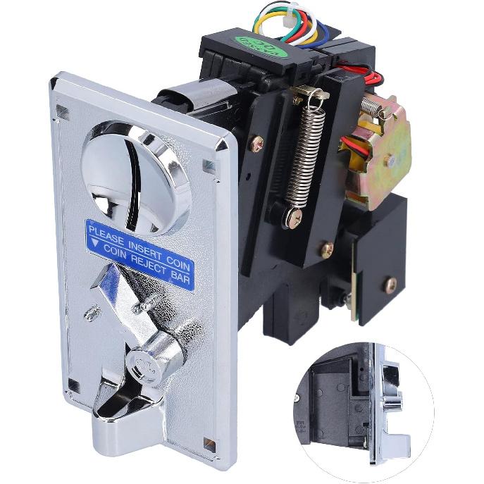 Acceptor, CPU Comparison Electronic Selector Operated Timer Controller for Game Vending Machine(Silver Gray)