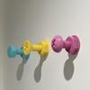 1Pcs/1Set Screw Self-Adhesive Hook Cute Cartoon Sticky Hook For Wall Door Non Punching Hooks For Bag Storage Organizer