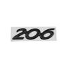 Auto Metall Hinterer Kofferraum Buchstaben Logo Abzeichen Emblem Aufkleber Für Peugeot 206 207 301 308 307 408 508 Dekoration Zubehör
