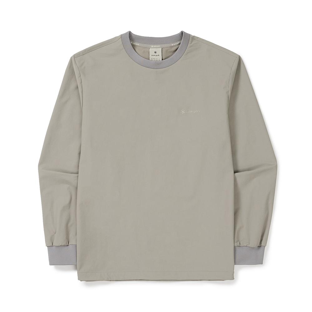 [Snowpeak] Rago Sweatshirt Fog Gray (S24FUTHT32)