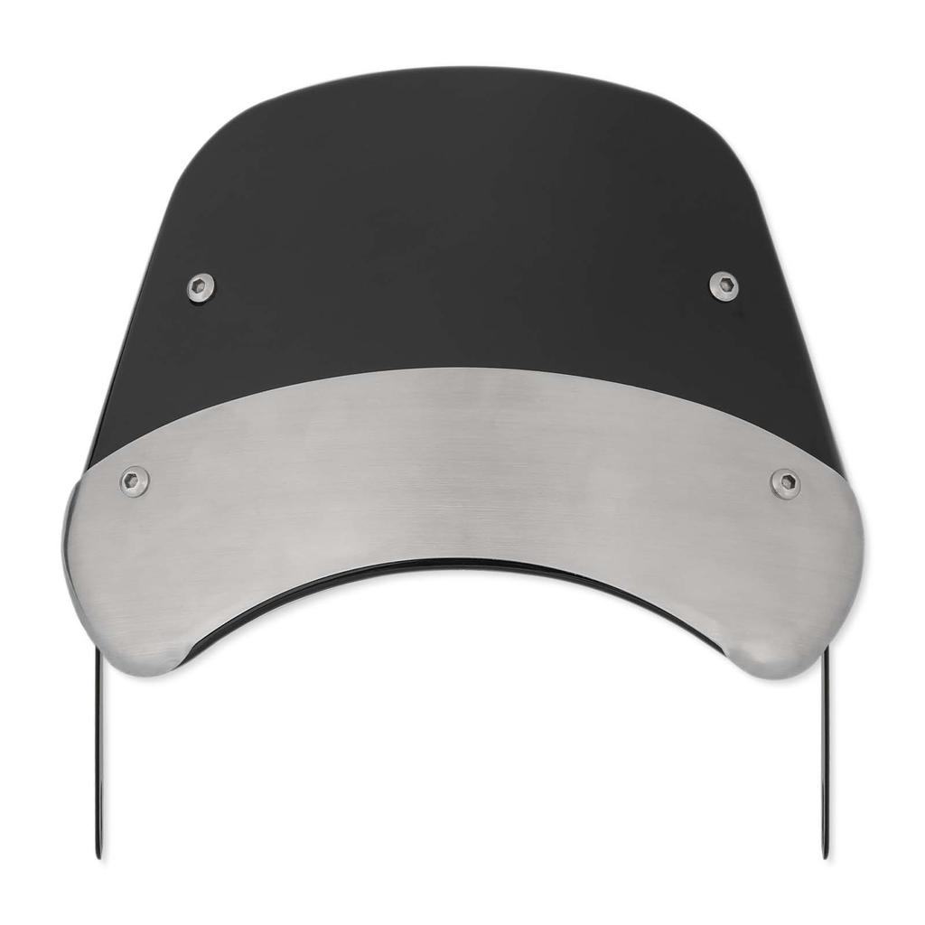 Pare-brise de phare de moto rétro 5 "-7", déflecteur de vent universel pour Harley Honda Yamaha Instrument