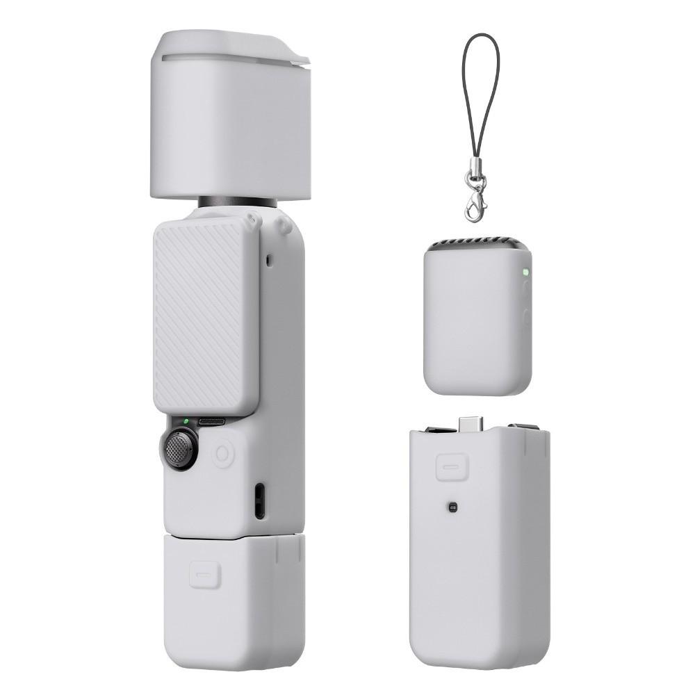 6pcs/Set Silicone Action Camera Case Scratch-resistant Wear-resistant Protective Case for Osmo Pocket Anti-slip for DJI Pocket 3