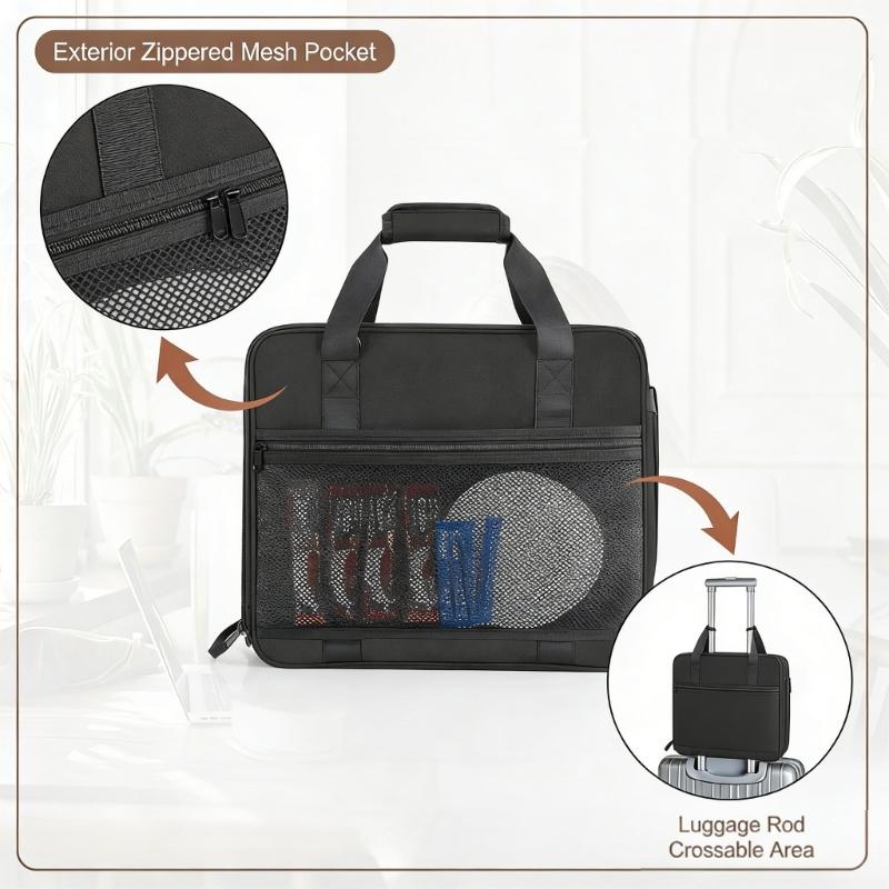 Bolsa de Almacenamiento para Cafetera con Diseño de Apertura Lateral con Forro Suave Acolchado para Absorción de Golpes y Prevención de Arañazos