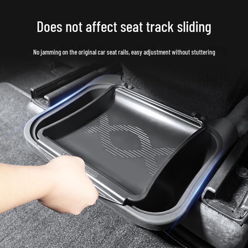 Tesla Model Y Rear Seat Silicone Storage Box for Air Outlet