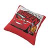 Custom Fashion Lightning McQueen Cartoon Cushion Cover 45x45cm Soft Pillow for Sofa Square Pillowcase