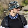 Foldable Bucket Hat for Adult Teenagers Wide Brim Foldable Fisherman Hat Spring Summer Anti-uv Hat Camouflage Design