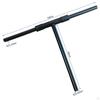 T Handle Wrench Accessory Stable Lightweight Black Replace Parts Easy Installation Portable