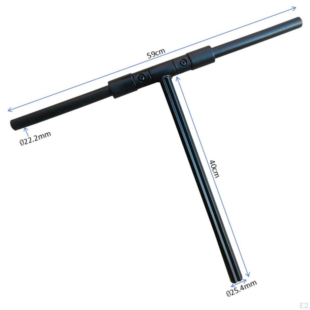 T Handle Wrench Accessory Stable Lightweight Black Replace Parts Easy Installation Portable