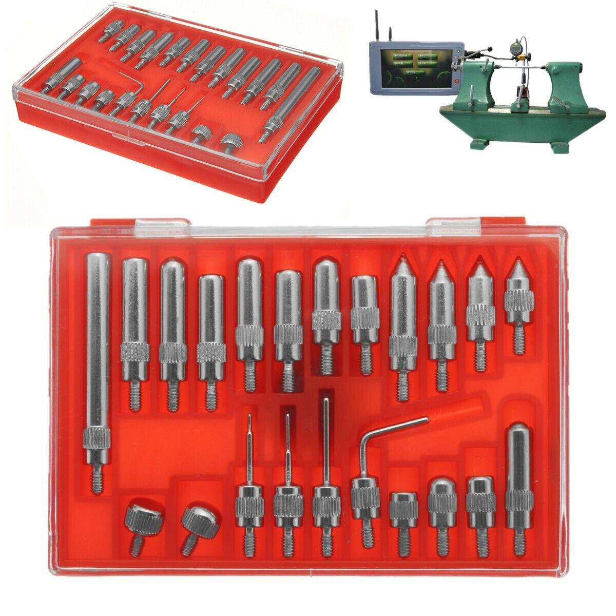 Набор наконечников для индикаторов часового типа, 22 шт., стальные, с резьбой 4-48 22 pcs / set#0