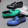Fashion Men Business Tassel Shoes Luxurious Comfortable  Fashionable Small Leather Shoes European Gentlemen Social Shoes Men Sizes 38-48