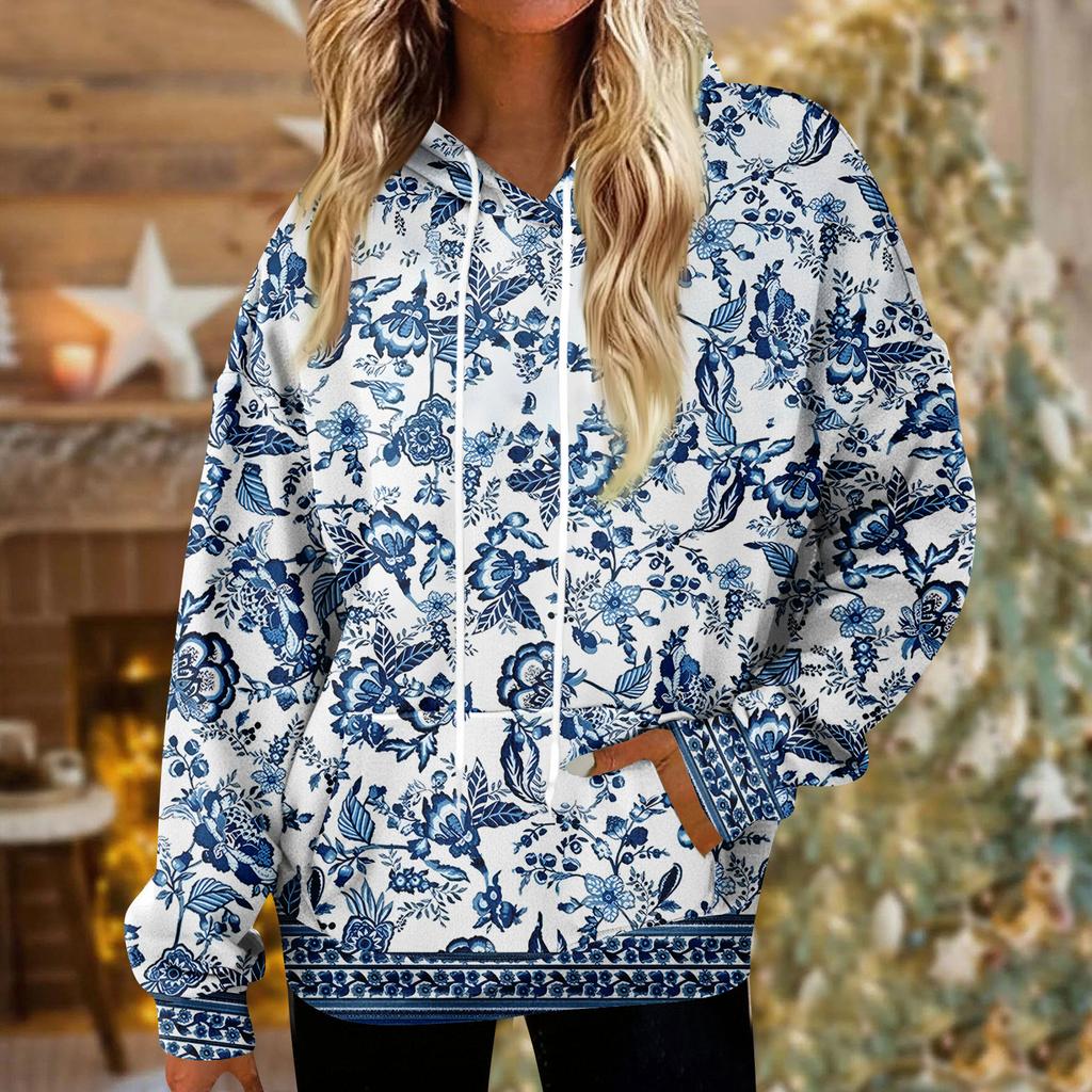 Hoodies For Women Oversized Winter Plush Cute Sweatshirts Pullover Trendy Fall Winter Clothes