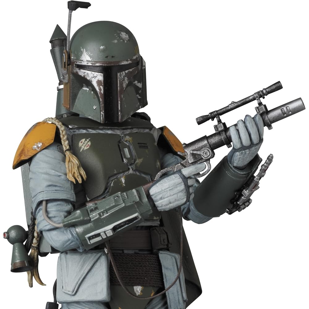 MAFEX Boba Fett Star Wars Action Figure Non-Scale ABS and ATBC-PVC Painted 15 cm