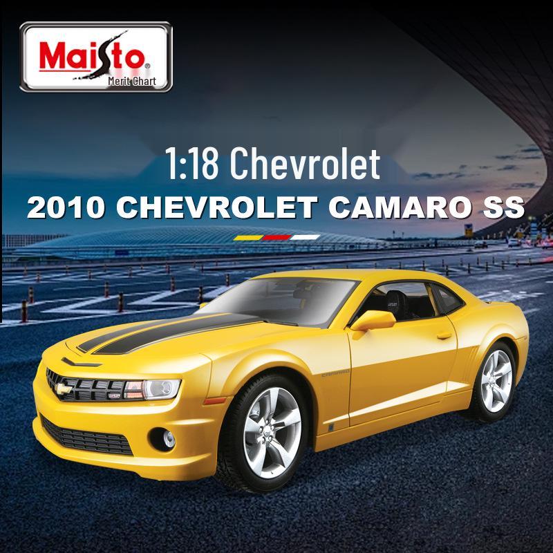 

Майсто 1:18 Chevrolet Camaro Bumblebee Игрушка Модель Машинки из Сплава