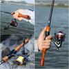 Sougyayilang Telescopic Fishing Rods Set 1.6M Portable Spinning Rod and Spinning Reel Travel Fishing Rod Reel Fishing Tools