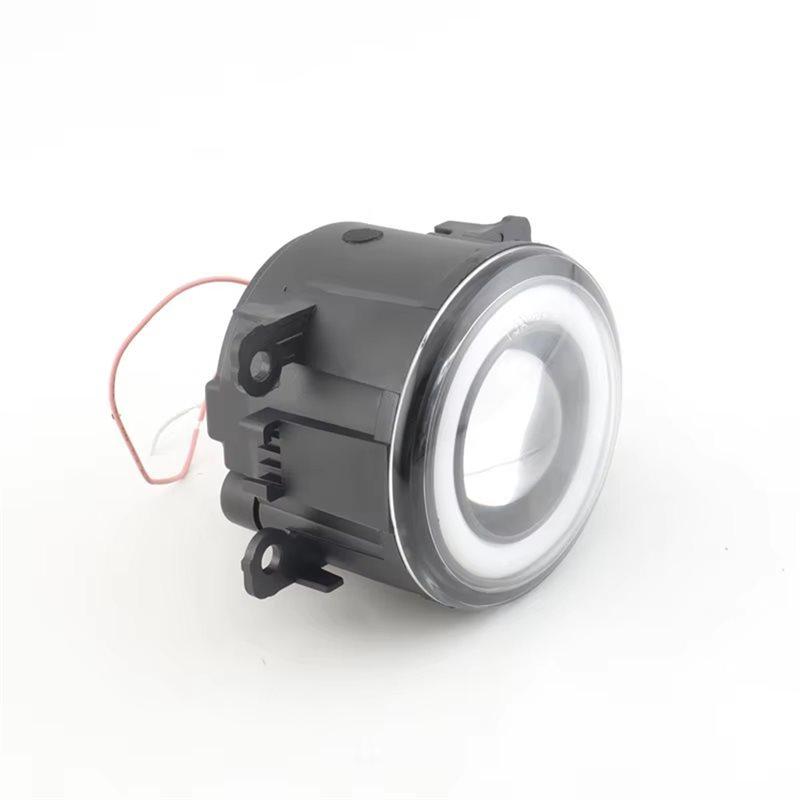 Durable-1Pair LED Fog Light Angel Eye Daytime Running Lights For Subaru Forester 2014 2015 2016 LED Lens Fog Light White