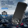 For iPhone 17 Pro Case PC+TPU Military Grade Drop Protective Phone Cover