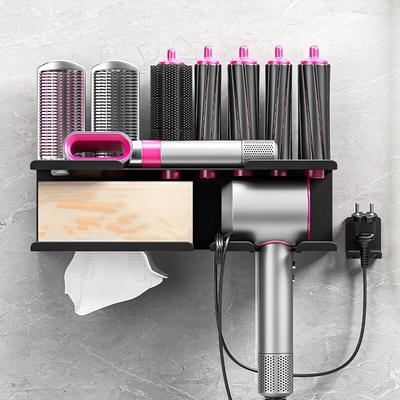 Dyson Haar Lockenstab Multifunktionaler Organizer Föhnregal Haarstyler Halter Wandhängendes No-Punch Regal Badezimmerzubehör
