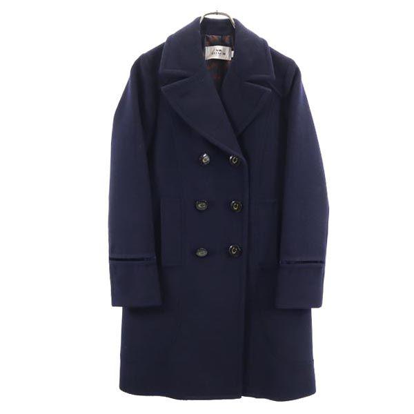 COACH Chester coat XS Navy Dedicated cover Women Used