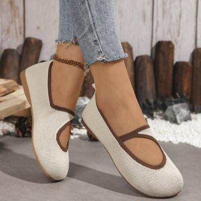 Fashion Women Comfortable Lightweight Elegant Flat Loafers Women Strap Shallow Casual Ballet Shoes Spring Autumn 2024 Shoes for Women