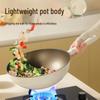 CUIDAHUANG 26cm Titanium Alloy Non-Stick Wok