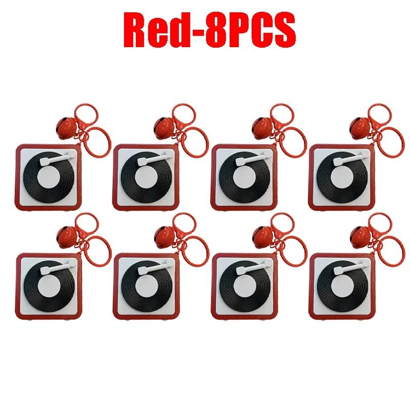 Vintage Style Music Box Keychain With Personal Voice Recording Feature This Cute Mini Phonograph For Car Key Holder