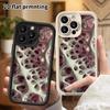 Phone Case: 2D Flat, Fits iPhone 18 17 16 15 14 13 Pro Protective Case, Artistic Fluid, Perfect Christmas and Halloween Holiday Gift