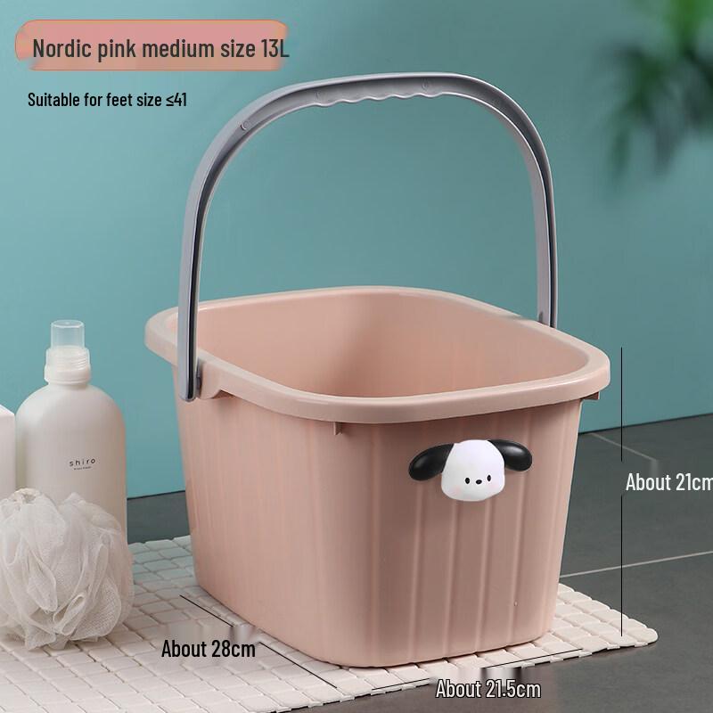 ZISIZ Утолщенное квадратное пластиковое ведро